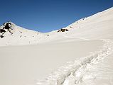 10 Long Trudge Through The Snow Continues From The Top Of The Ridge Above Yak Kharka Towards Kalopani Around Dhaulagiri 